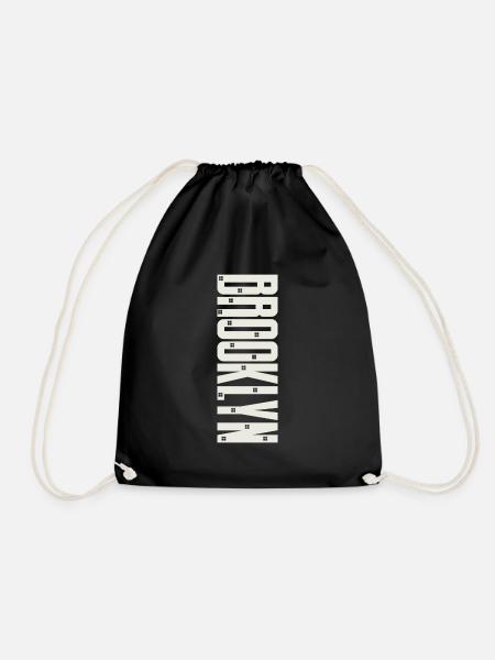 Brooklyn - Turnbeutel - Schwarz