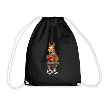 Tunisia Fan Lama - Drawstring Bag - black - Front