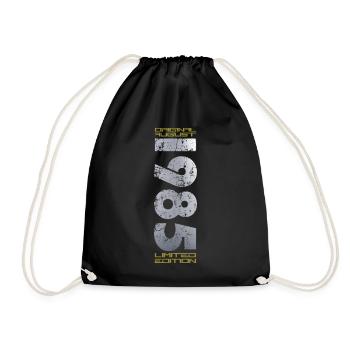 40ème Anniversaire Original Août 1985 Millésime 1985 - Sac de sport léger - noir - Devant
