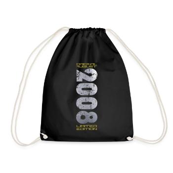 16ème Anniversaire Original Août 2008 Millésime 2008 - Sac de sport léger - noir - Devant