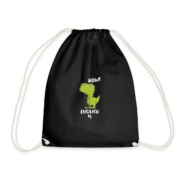 Raw enfin 4 Dino - Sac de sport léger - noir - Devant