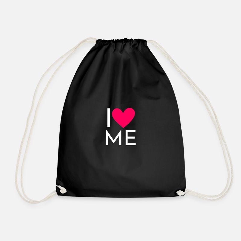 ILoveMe - Turnbeutel - Schwarz
