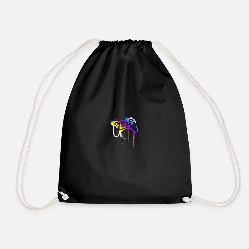 manette de jeu - Sac de sport léger - noir