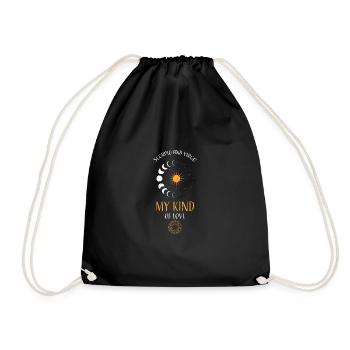 Le Scorpion et la Vierge Mon genre D’Amour - Sac de sport léger - noir - Devant
