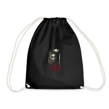 Zombie Shirt - Drawstring Bag - black - Front