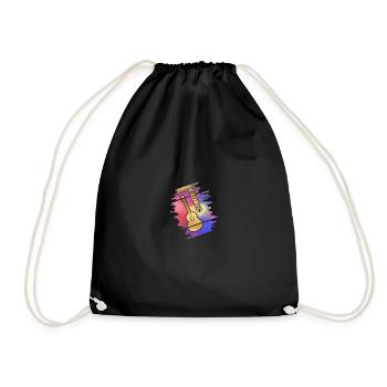 Gift for Cedric - Drawstring Bag - black - Front