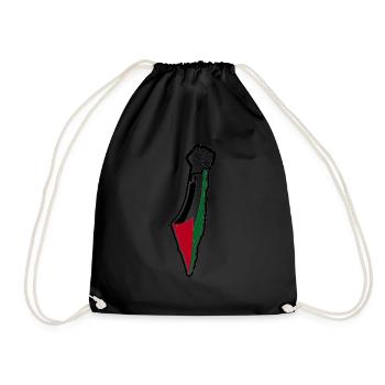 Country - Drawstring Bag - black - Front