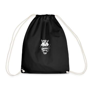 devil - Drawstring Bag - black - Front
