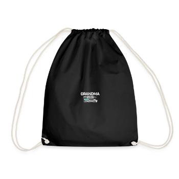 Grand-mère 2026 Pieds de Bébé - Sac de sport léger - noir - Devant
