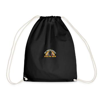 My Oncologist Does My Hair - Turnbeutel - Schwarz - Vorne
