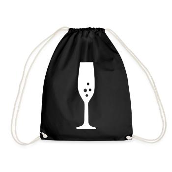 Coupe à Cadeau Noël - Sac de sport léger - noir - Devant