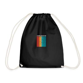 The Birds Work For The Bourgeoisie Conspiracy Fun - Drawstring Bag - black - Front