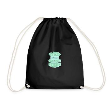 Geschenk für Elyan - Turnbeutel - Schwarz - Vorne