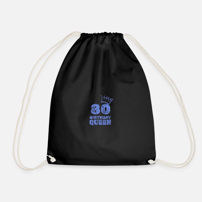 Anniversaire 80 - Sac de sport léger - noir