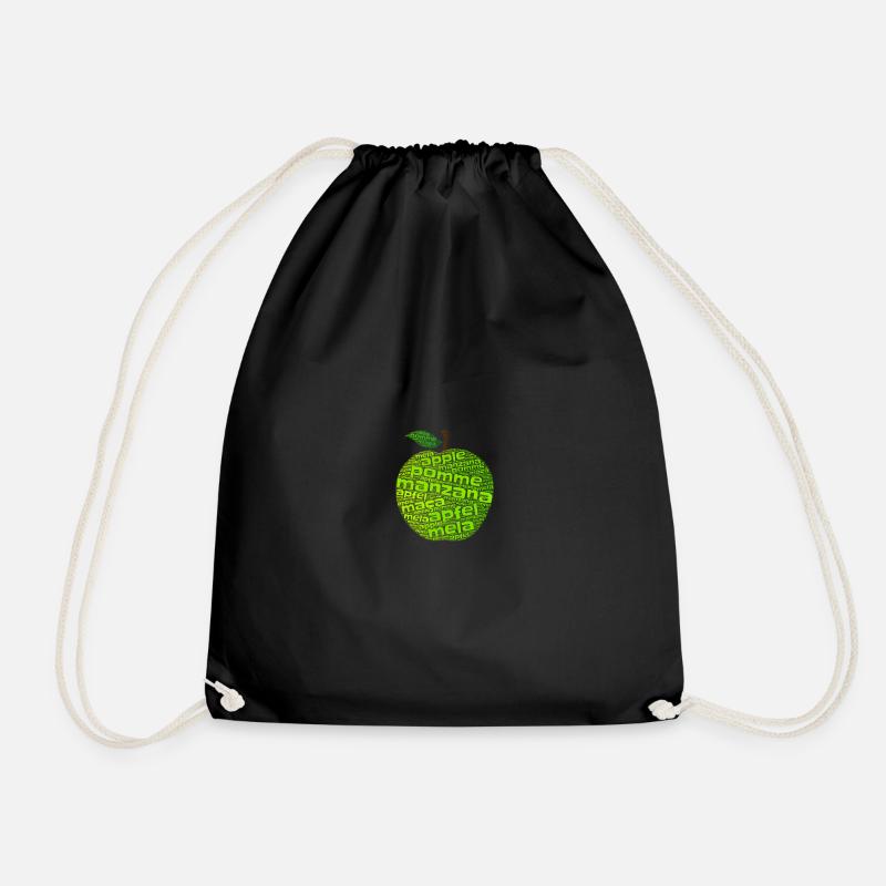 Apple Design - Turnbeutel - Schwarz