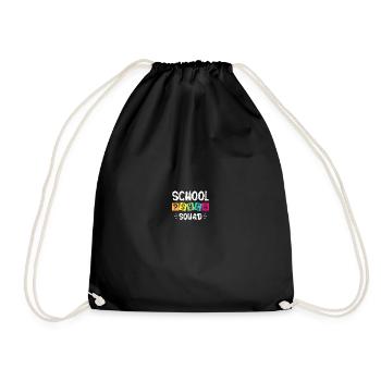 Psychologue scolaire de psychologie - Sac de sport léger - noir - Devant