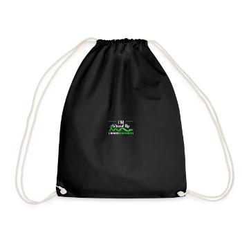 Récupération après une chirurgie du dos Scoliose-Bewus - Sac de sport léger - noir - Devant
