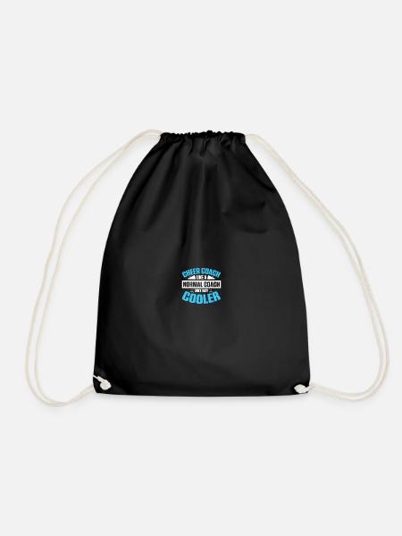 Cheerleading Coach Cheer Coach - Turnbeutel - Schwarz
