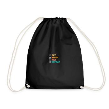 Joueur de flipper Flipper - Sac de sport léger - noir - Devant