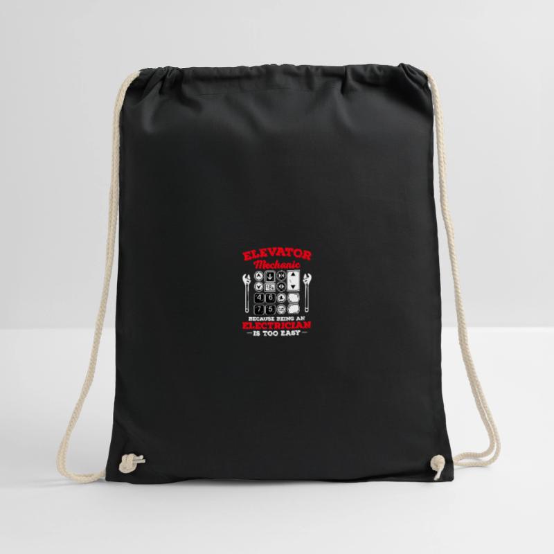 Elevator Technician Elevator Mechanic Drawstring Bag