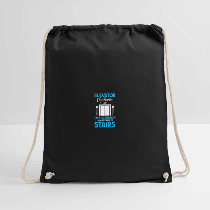 Elevator Technician Elevator Mechanic Drawstring Bag