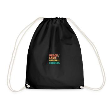 Baseball Card Collector Baseball Card - Sac de sport léger - noir - Devant