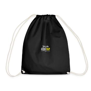 Baseball Softball Mama - Turnbeutel - Schwarz - Vorne