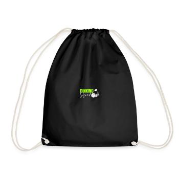 Pickle Ball Pickleball Kitchen - Drawstring Bag - black - Front