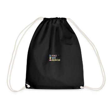 Blob Fish Blob Fish - Drawstring Bag - black - Front