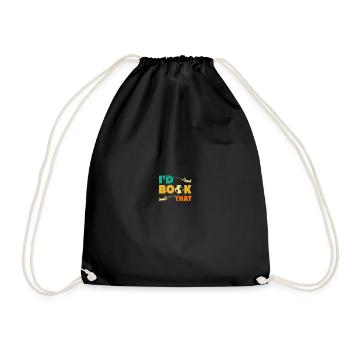 Holiday Planner Travel Agency Travel Agency - Drawstring Bag - black - Front