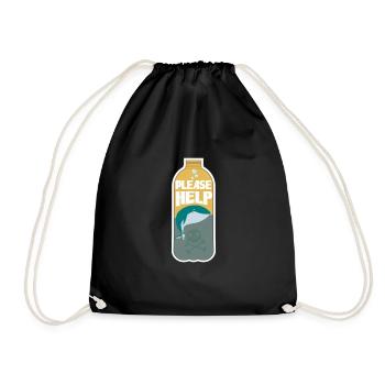Recyclage Environnement co2 Changement climatique Planète Nature - Sac de sport léger - noir - Devant