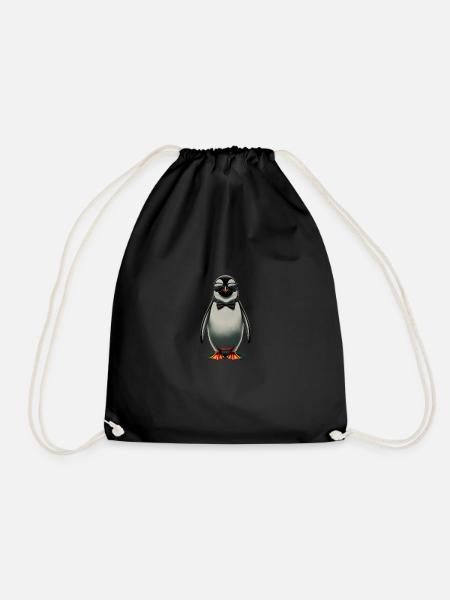 pinguin fun - Sac de sport léger - noir