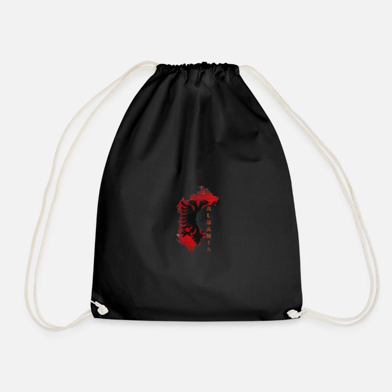 Albania - Sac de sport léger - noir