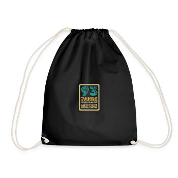 Age 93 - Drawstring Bag - black - Front