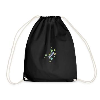 Kiano University of Applied Sciences - Drawstring Bag - black - Front