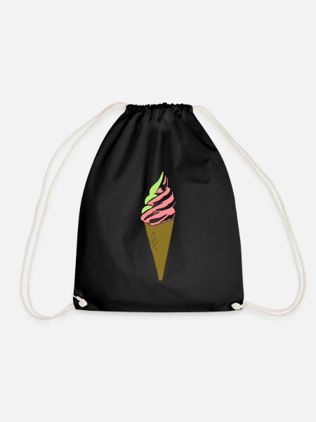 glace italienne1 - Sac de sport léger - noir