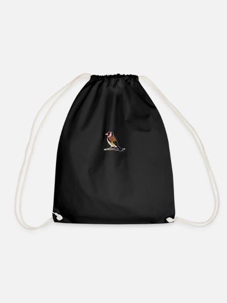 conception d'oiseau chardonneret jz.birds - Sac de sport léger - noir