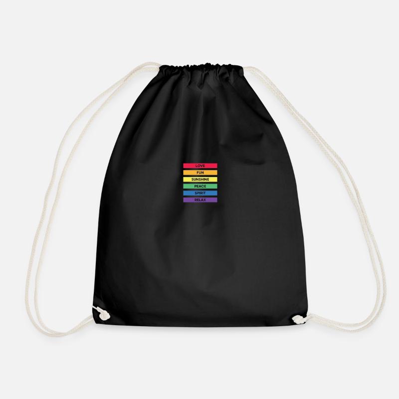 Pride Shirt - Turnbeutel - Schwarz