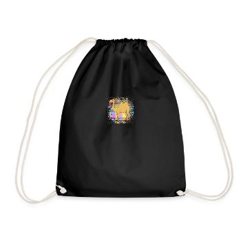 chameau - Sac de sport léger - noir - Devant