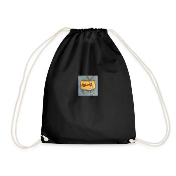 télé ketchup - Sac de sport léger - noir - Devant