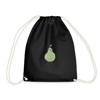 Poire douce pour #Babys #Kinder #Erwachsene - Sac de sport léger - noir - Devant
