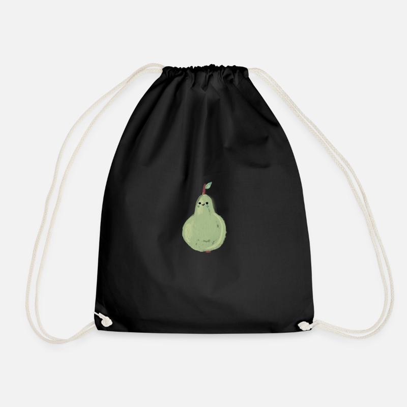 Sweet pear for #Babys #Kinder #Erwachsene - Drawstring Bag - black