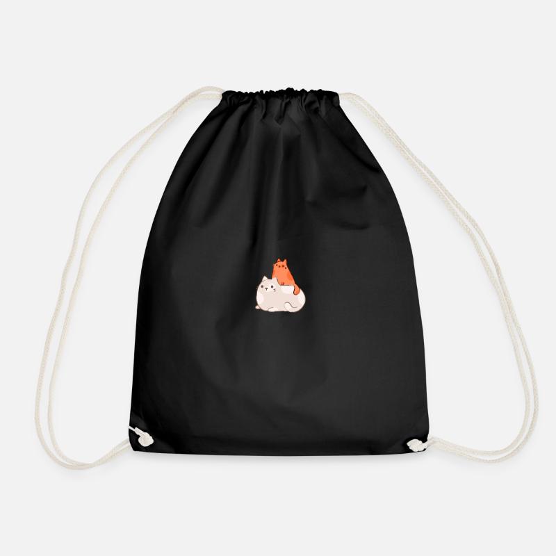 chat - Sac de sport léger - noir