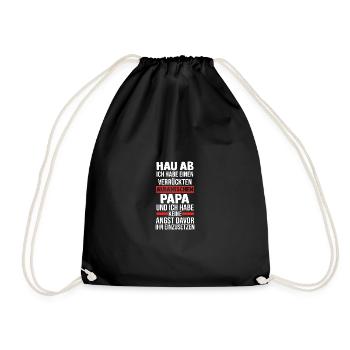 Albanians Albanian Albania - Drawstring Bag - black - Front
