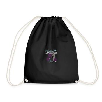 L'administrateur va danser mesdames idée cadeau - Sac de sport léger - noir - Devant