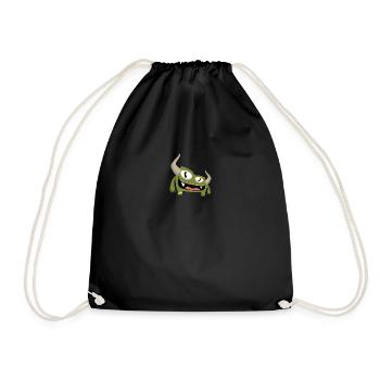 Monstaa Originaals Monster #18 - Drawstring Bag - black - Front
