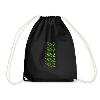 Année 1962 - Sac de sport léger - noir - Devant