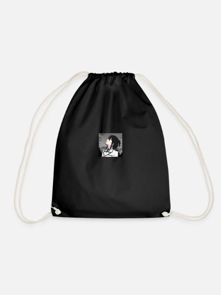 Dear Valentine - Drawstring Bag - black