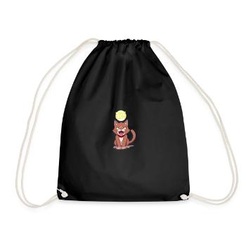 J’adore chat en colère anime Photo - Sac de sport léger - noir - Devant