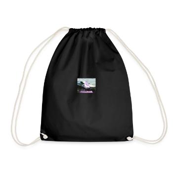 Skyline Art Fan - Drawstring Bag - black - Front